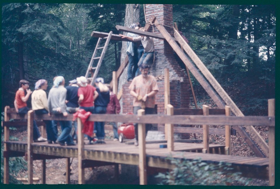 Federation Hall fireplace 1986